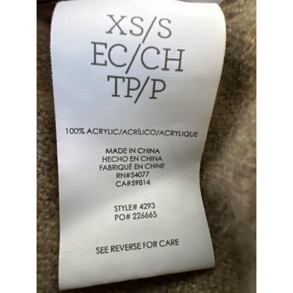 Cabi Travel Cape 4293, blanket fringe shawl, wrap XS/S - Picture 4 of 6